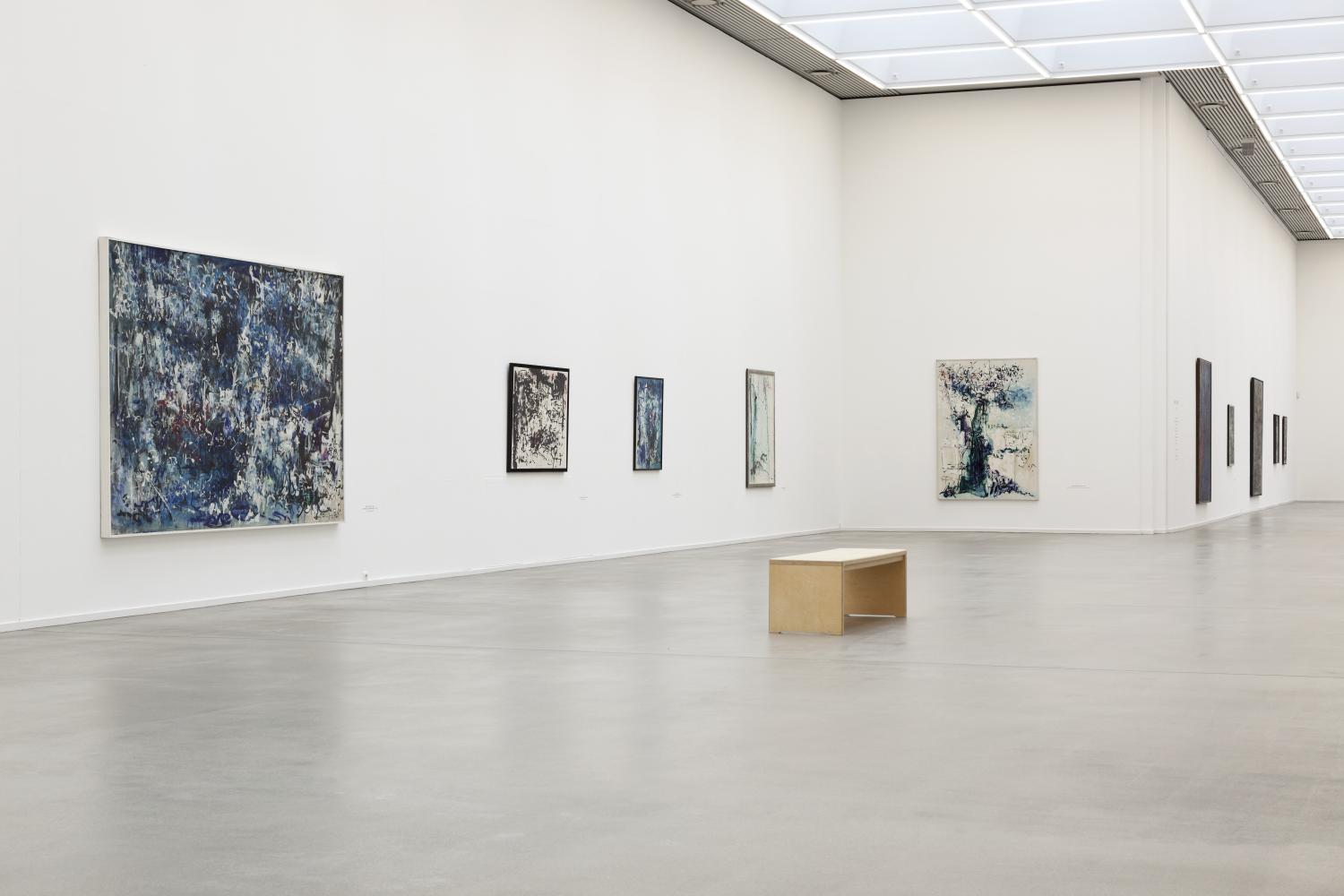 Ausstellungsansicht, „Hans Kaiser. Imaginäre Räume“, Kunstmuseum Bochum, 2014, Foto: Werner J. Hannappel