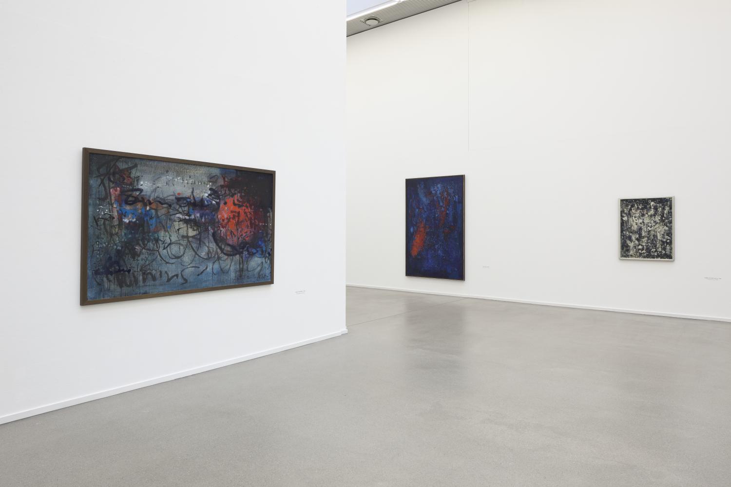 Ausstellungsansicht, „Hans Kaiser. Imaginäre Räume“, Kunstmuseum Bochum, 2014, Foto: Werner J. Hannappel