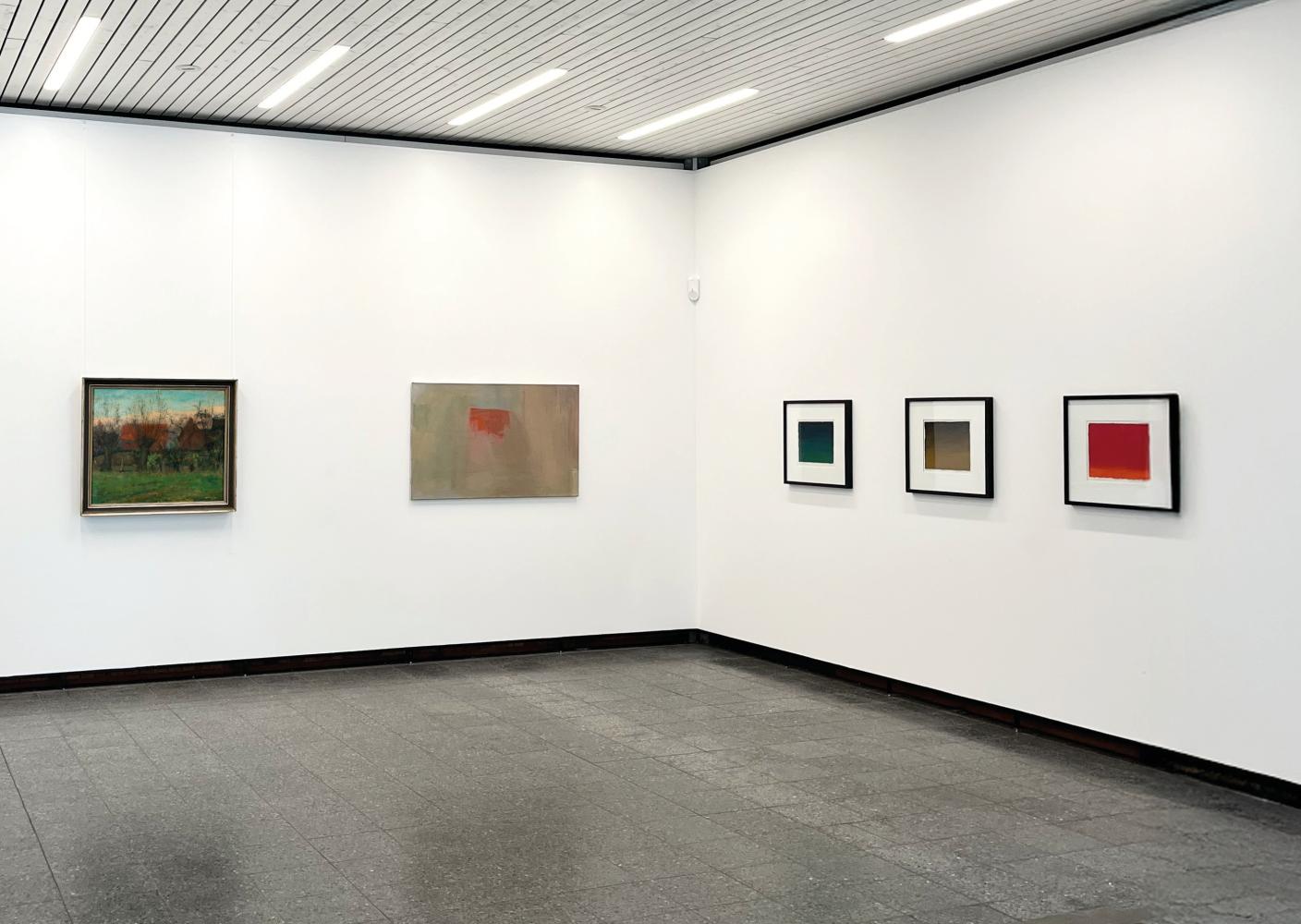 Ausstellungsansicht, „Der tiefe Raum lebt. Hans Kaiser und Anne Kaminsky“, Museum Wilhelm Morgner, Soest, 2025, Foto: tooldesign, Mustapha Hydara